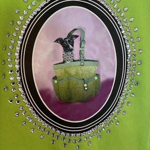 Stretch green spandex jacket